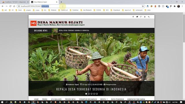 Source Code Website dan CMS Portal Informasi Desa v1