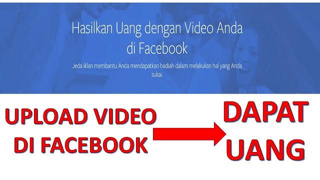 Hasilkan Uang di Facebook dengan Upload Video di FB Creator
