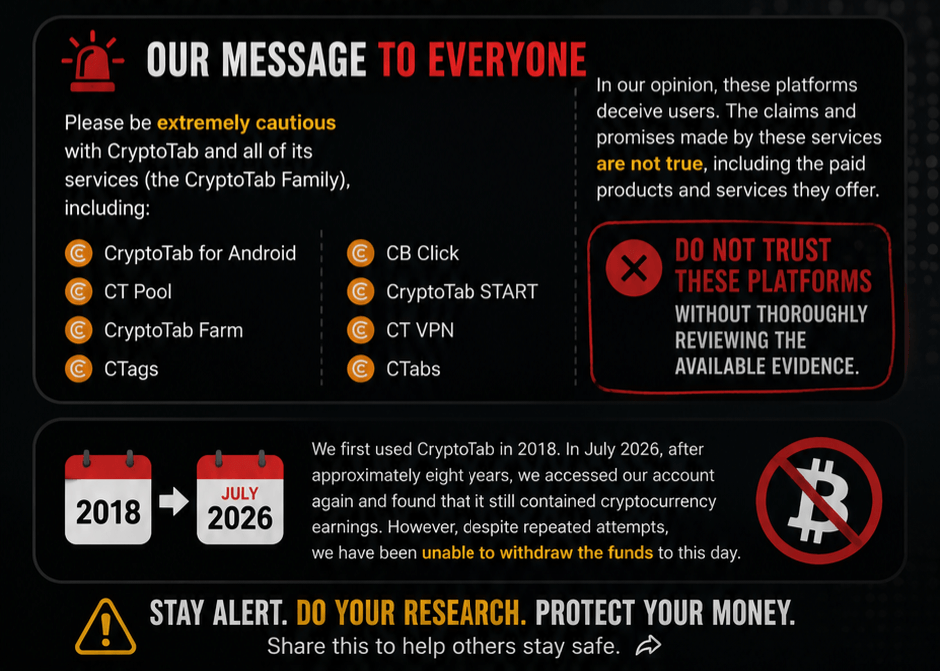 Review Scam CryptoTab