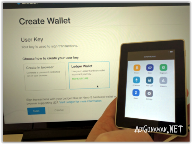Panduan Wallet Ledger Blue Indonesia